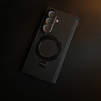 Leather Texture Case for Samsung Galaxy Z Fold 8 Ultra | Ring Stand & Screen Protector