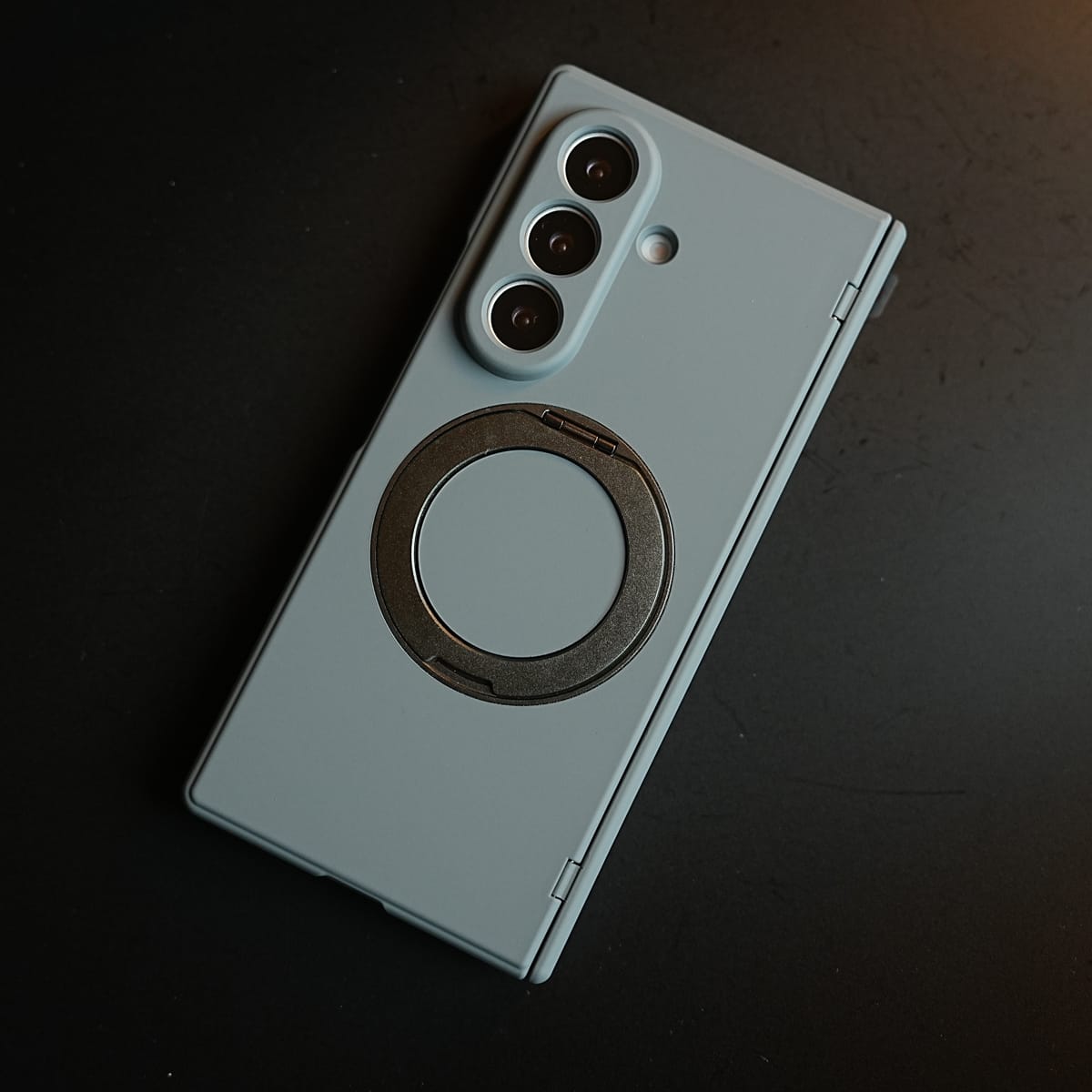Matte Case for Galaxy Z Fold 8 Ultra | 360° Rotating Stand & Hinge Protection
