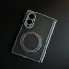 Magnetic Frosted Armor Case for Samsung Galaxy Z fold 8 | Rotating Metal Stand