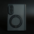 Magnetic Frosted Armor Case for Samsung Galaxy Z fold 8 | Rotating Metal Stand
