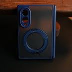 Magnetic Frosted Armor Case for Samsung Galaxy Z fold 8 | Rotating Metal Stand