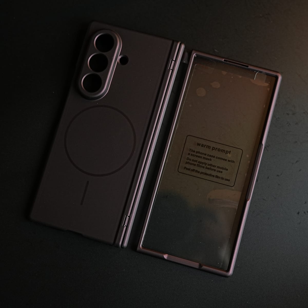 Magnetic Hinge protection case for Samsung Galaxy Z Fold 8 Ultra | Front Glass Protection