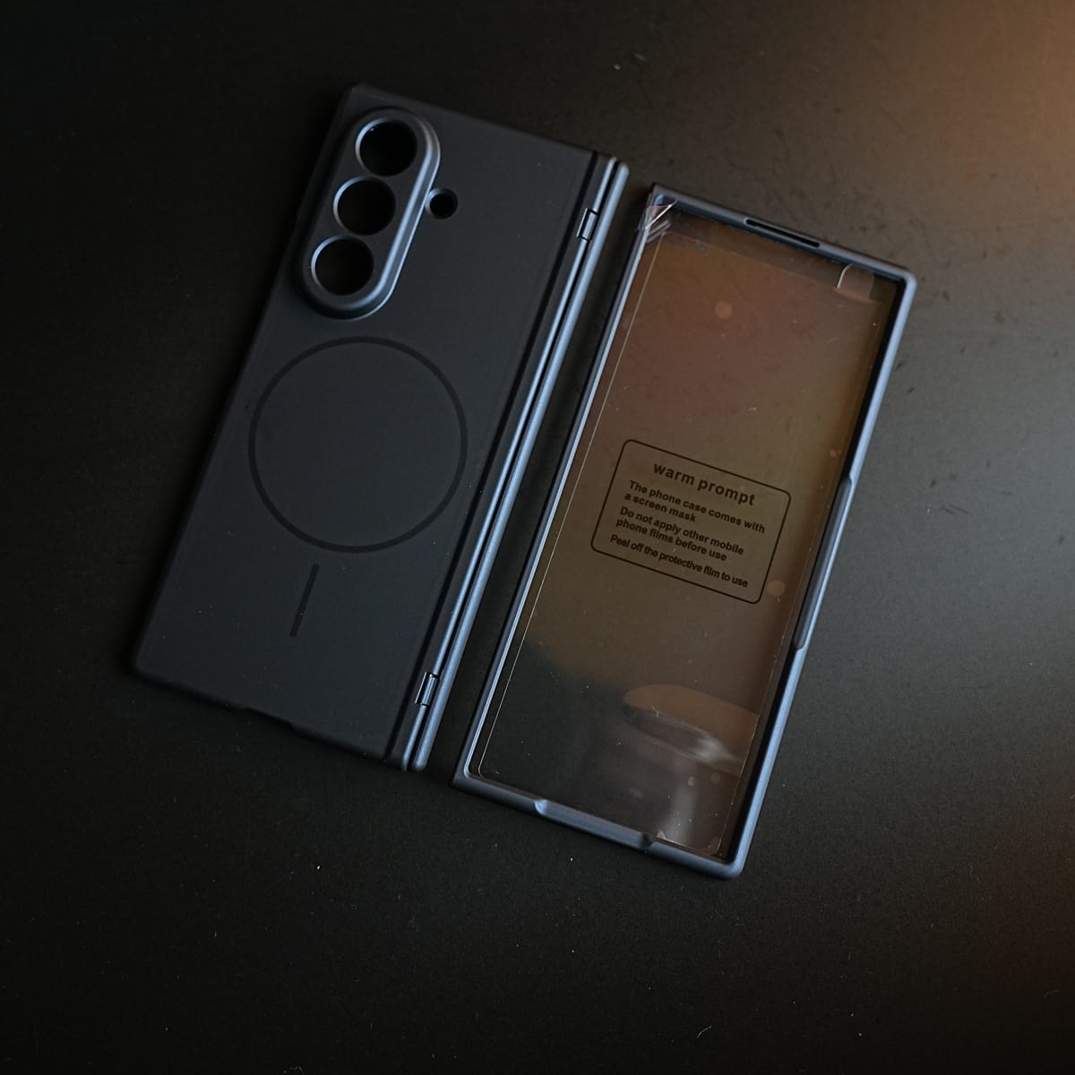 Magnetic Hinge protection case for Samsung Galaxy Z Fold 8 Ultra | Front Glass Protection