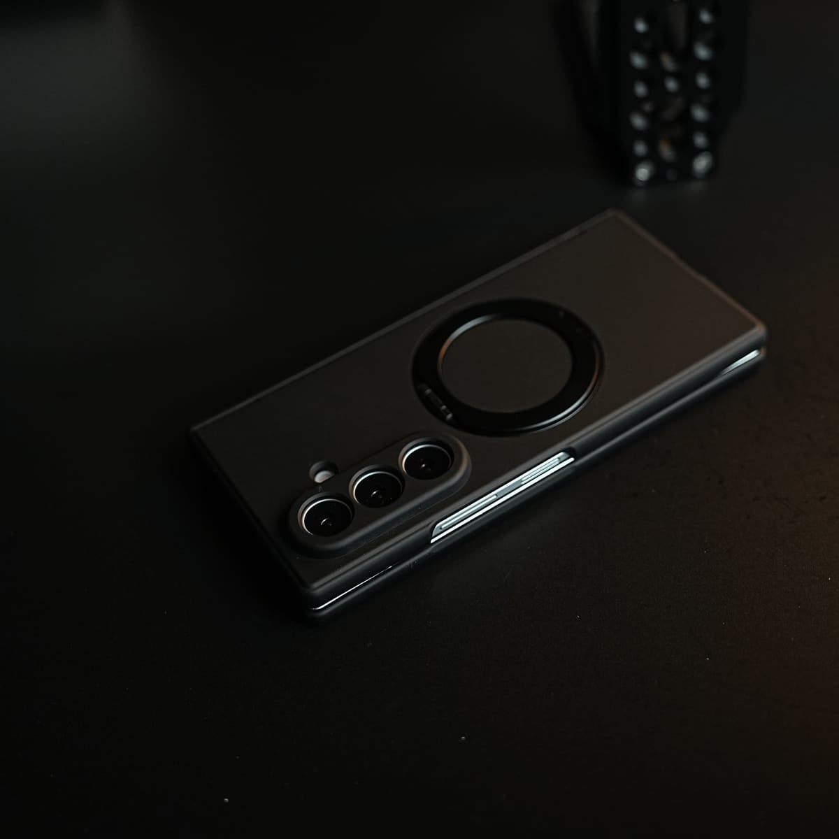 Matte Case for Galaxy Z Fold 8 Ultra | 360° Rotating Stand & Hinge Protection