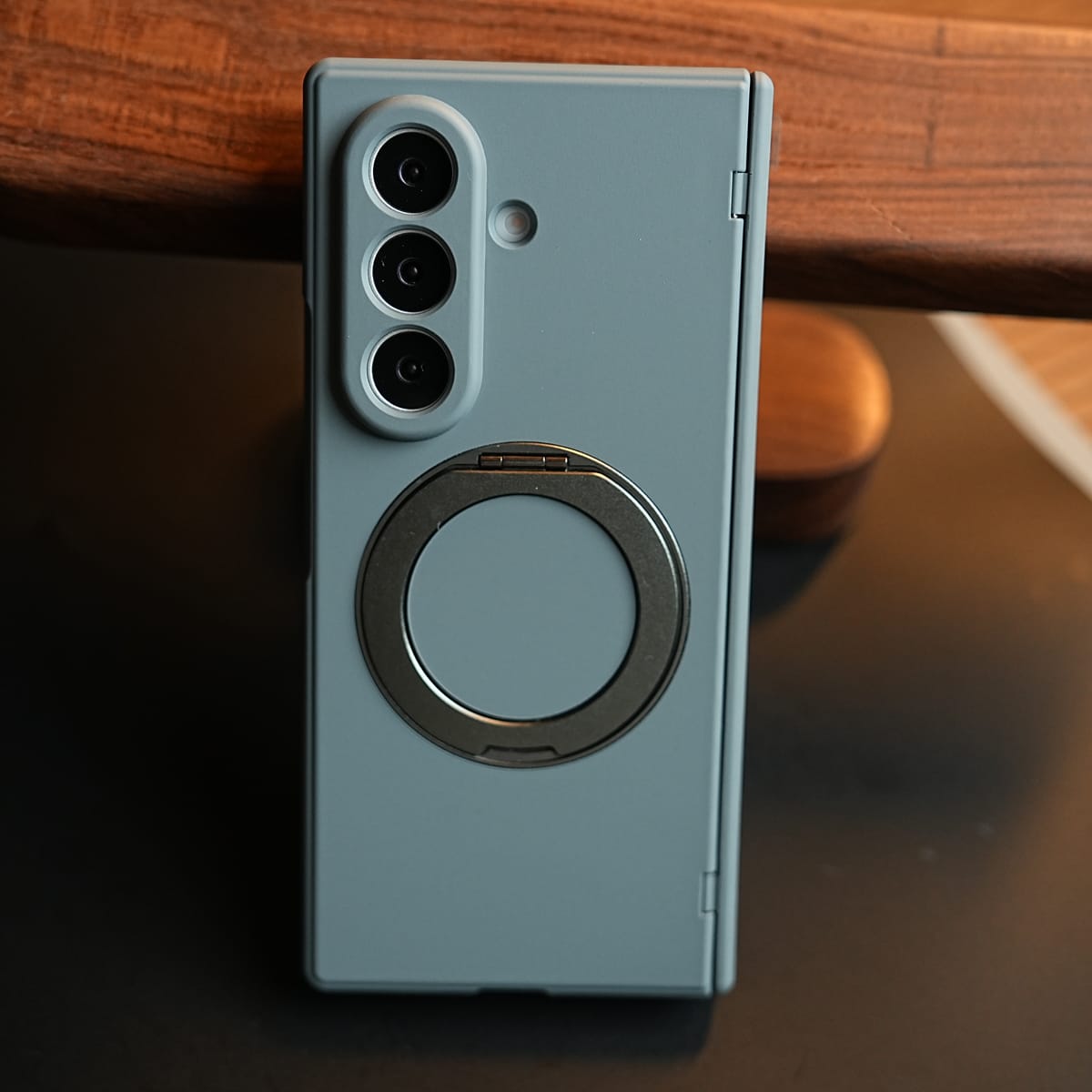 Matte Case for Galaxy Z Fold 8 Ultra | 360° Rotating Stand & Hinge Protection