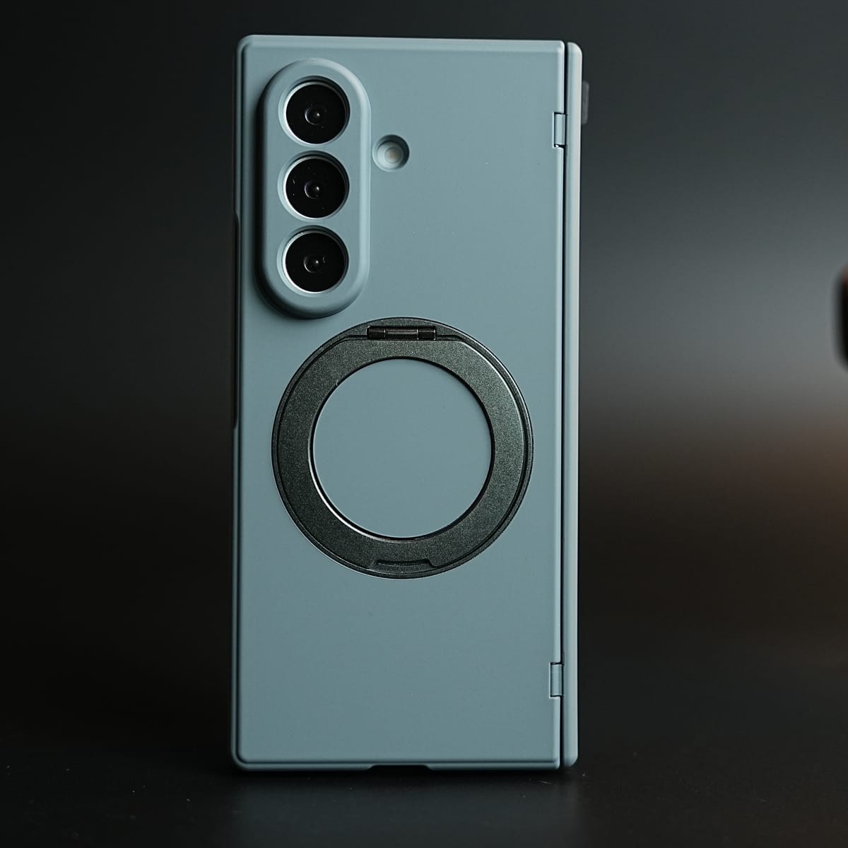 Matte Case for Galaxy Z Fold 8 Ultra | 360° Rotating Stand & Hinge Protection