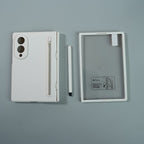 Matte Finish Case with Built-in Screen Protector For Samsung Galaxy Z Fold 8 | Full Hinge Protection & S Pen Holder