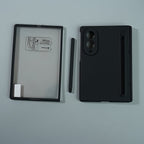 Matte Finish Case with Built-in Screen Protector For Samsung Galaxy Z Fold 8 | Full Hinge Protection & S Pen Holder