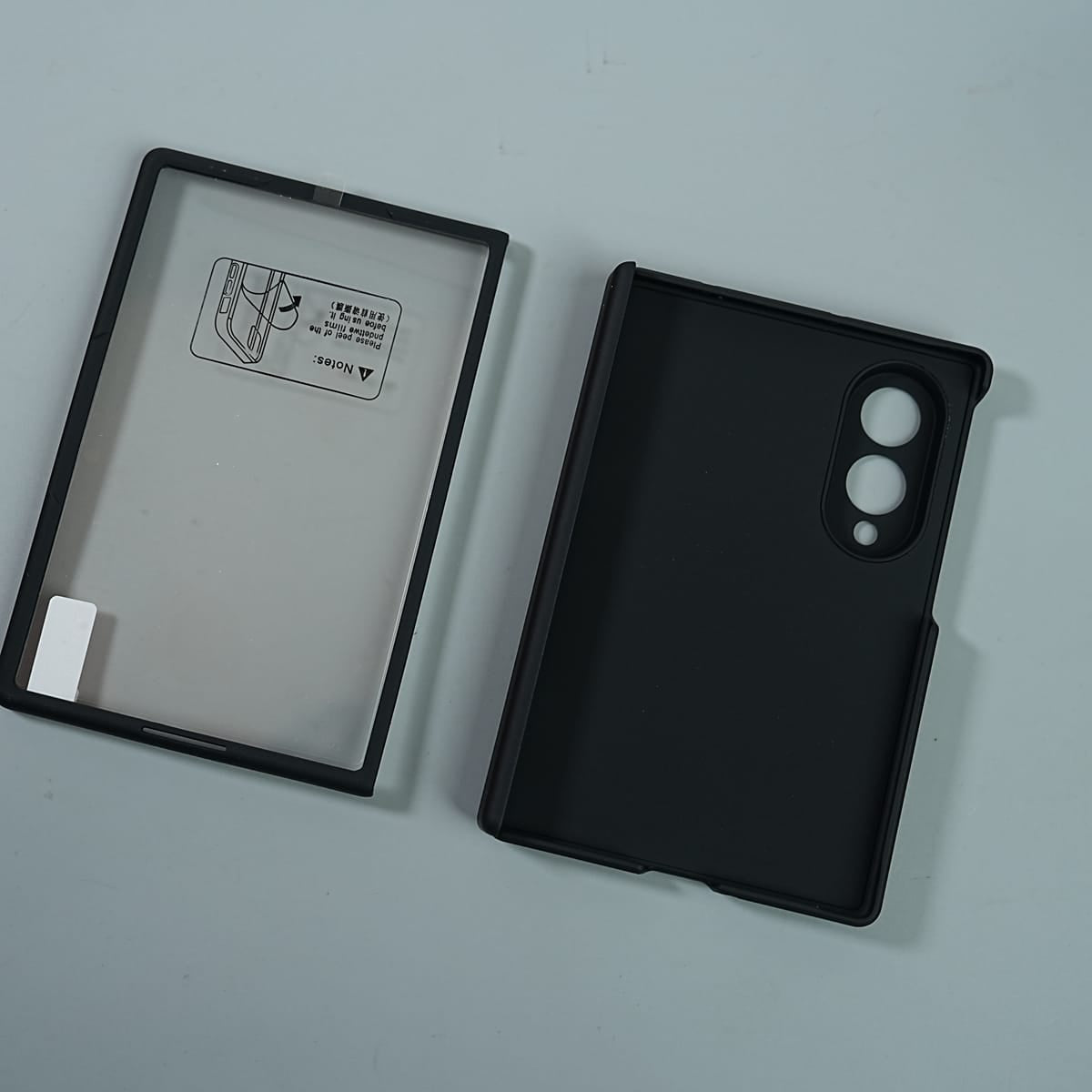 Matte Finish Case with Built-in Screen Protector For Samsung Galaxy Z Fold 8 | Full Hinge Protection & S Pen Holder