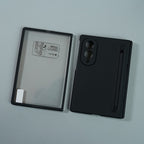 Matte Finish Case with Built-in Screen Protector For Samsung Galaxy Z Fold 8 | Full Hinge Protection & S Pen Holder
