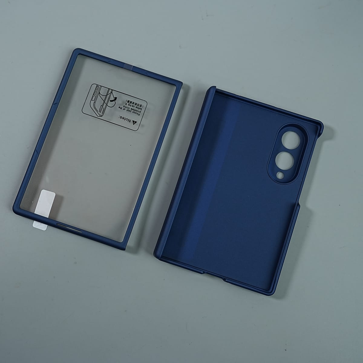 Matte Finish Case with Built-in Screen Protector For Samsung Galaxy Z Fold 8 | Full Hinge Protection & S Pen Holder
