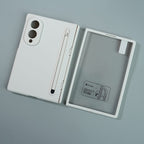 Matte Finish Case with Built-in Screen Protector For Samsung Galaxy Z Fold 8 | Full Hinge Protection & S Pen Holder