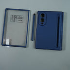 Matte Finish Case with Built-in Screen Protector For Samsung Galaxy Z Fold 8 | Full Hinge Protection & S Pen Holder