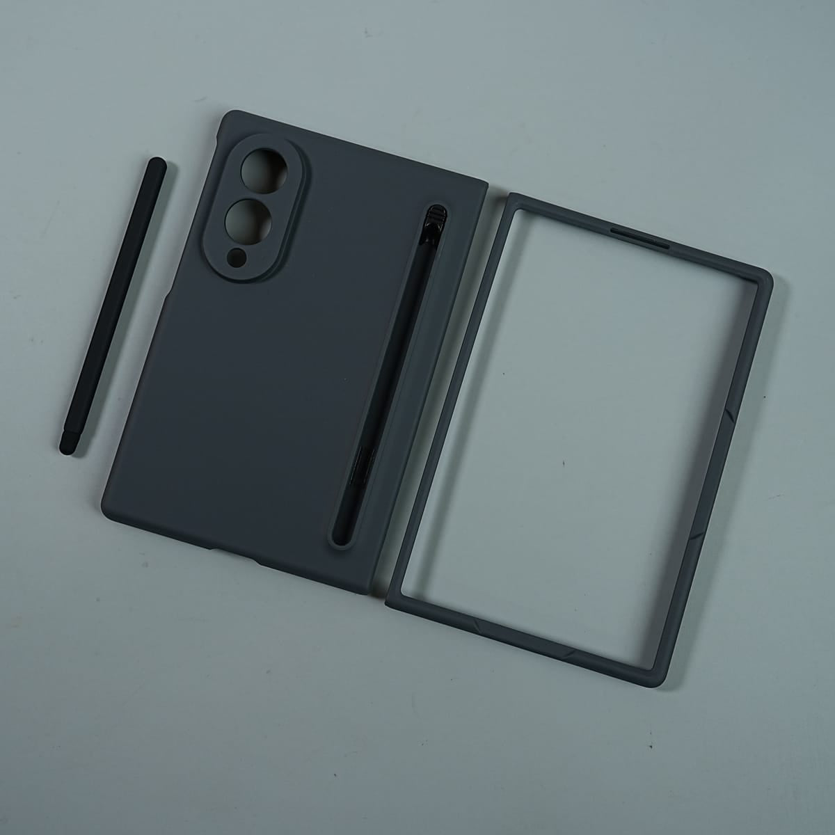 Matte Finish with Full Hinge Protection For Galaxy Z Fold 8 | S Pen Holder Protective Case