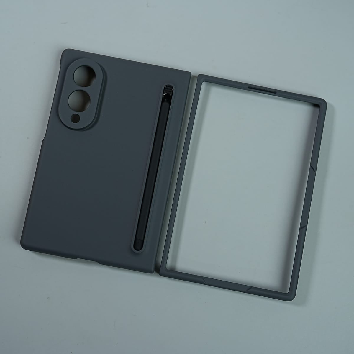 Matte Finish with Full Hinge Protection For Galaxy Z Fold 8 | S Pen Holder Protective Case