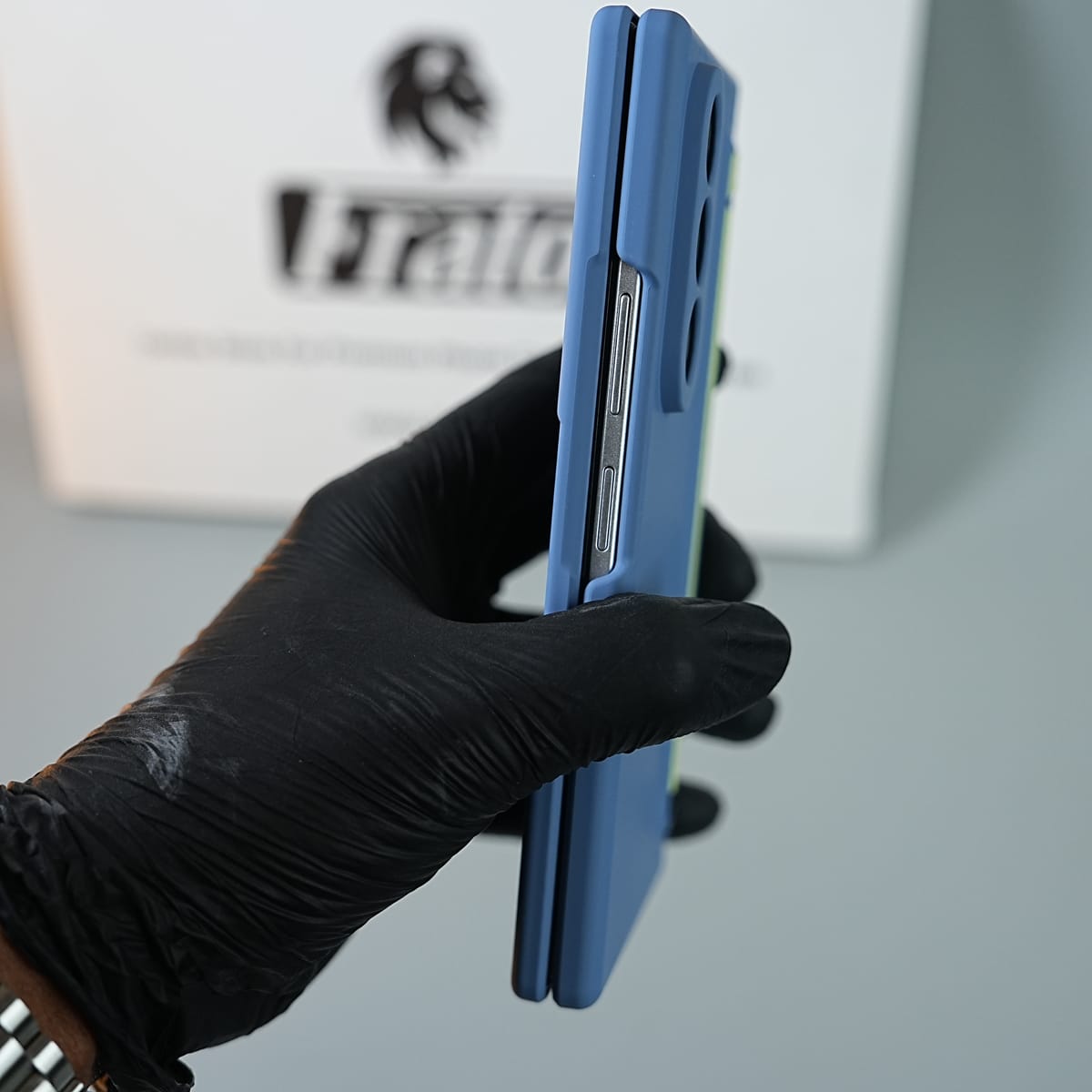 Matte Finish with Full Hinge Protection For Galaxy Z Fold 8 Ultra | S Pen Holder Protective Case