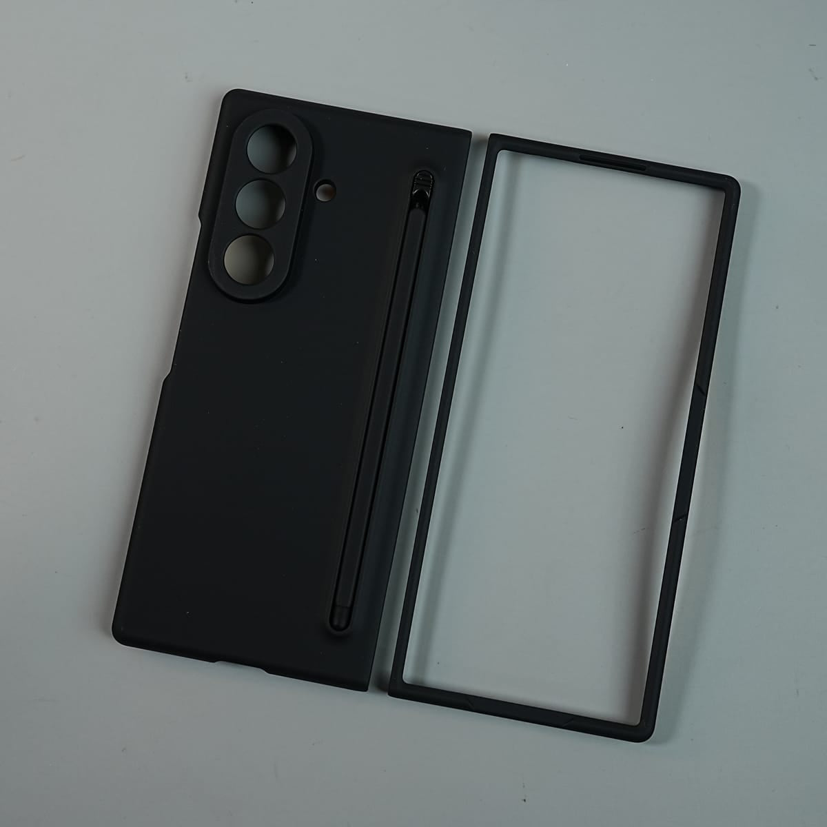 Matte Finish with Full Hinge Protection For Galaxy Z Fold 8 Ultra | S Pen Holder Protective Case