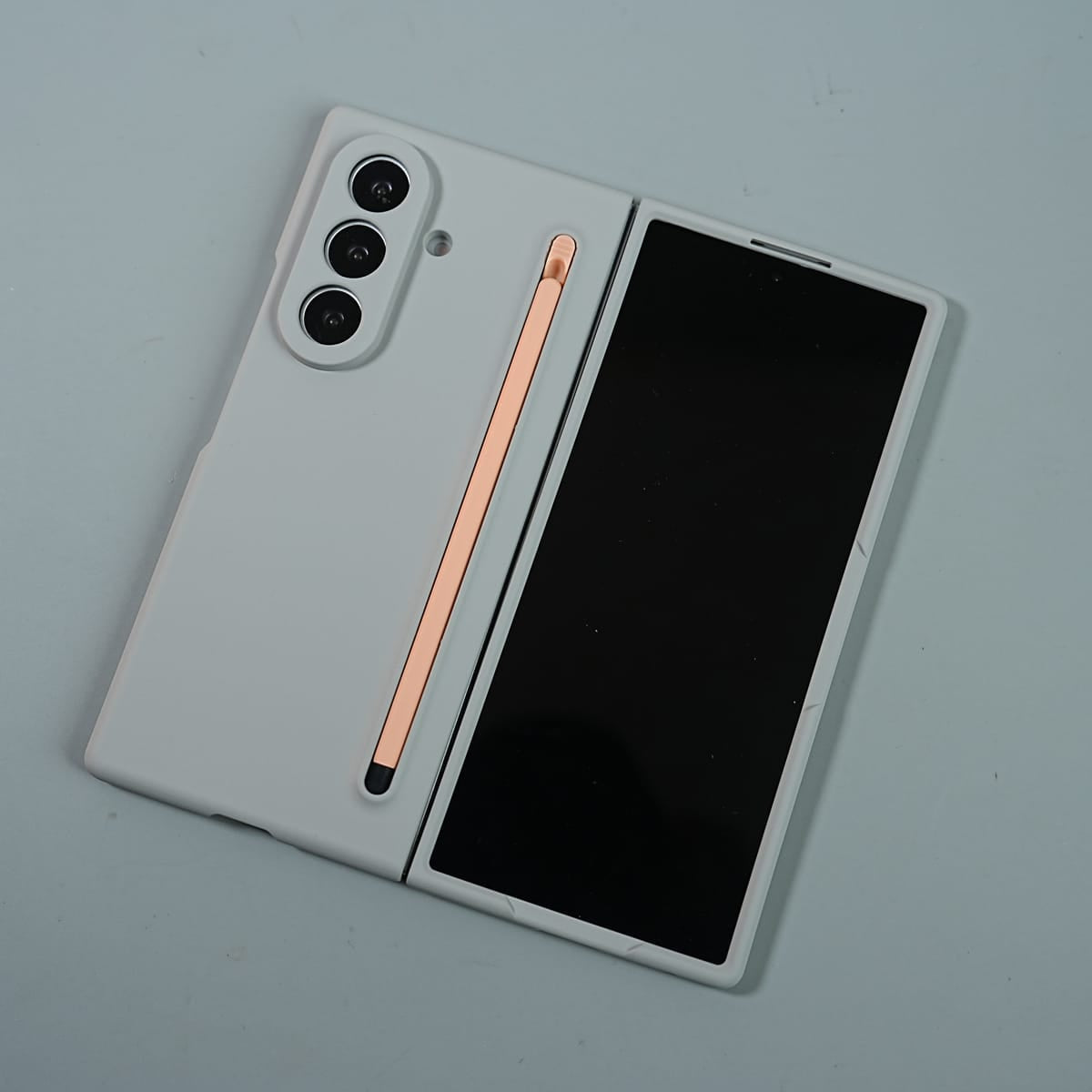 Matte Finish with Full Hinge Protection For Galaxy Z Fold 8 Ultra | S Pen Holder Protective Case