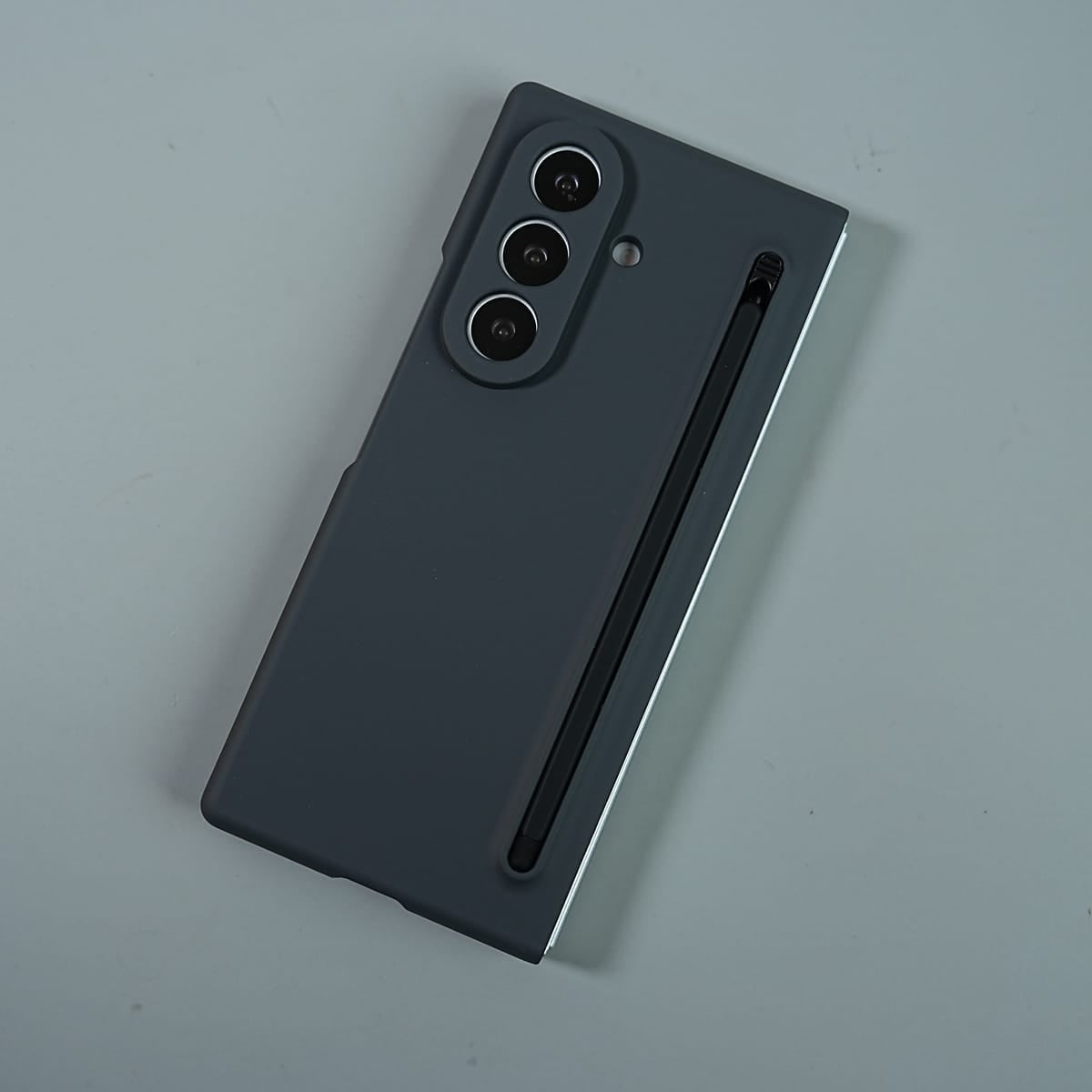 Matte Finish with Full Hinge Protection For Galaxy Z Fold 8 Ultra | S Pen Holder Protective Case
