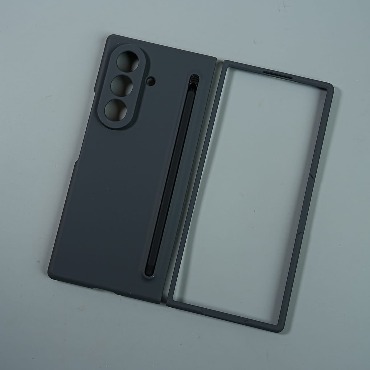 Matte Finish with Full Hinge Protection For Galaxy Z Fold 8 Ultra | S Pen Holder Protective Case