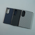 Matte Protective Case with Carbon Fiber Texture & Dual Protective Material For Galaxy Z Fold 8