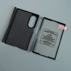 Matte Protective Case with Carbon Fiber Texture & Dual Protective Material For Galaxy Z Fold 8