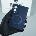 Matte Ring Stand Case For Samsung Galaxy Z Fold 8 | Built-in Screen Protector & Full Hinge Protection