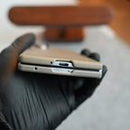 Premium Leather Texture Protective Case For Galaxy Z Fold 8 Ultra | Front Frame & Raised Camera Frame