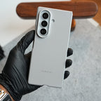 Premium Leather Texture Protective Case For Galaxy Z Fold 8 Ultra | Front Frame & Raised Camera Frame