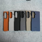 Premium Leather Texture Protective Case For Galaxy Z Fold 8 Ultra | Front Frame & Raised Camera Frame