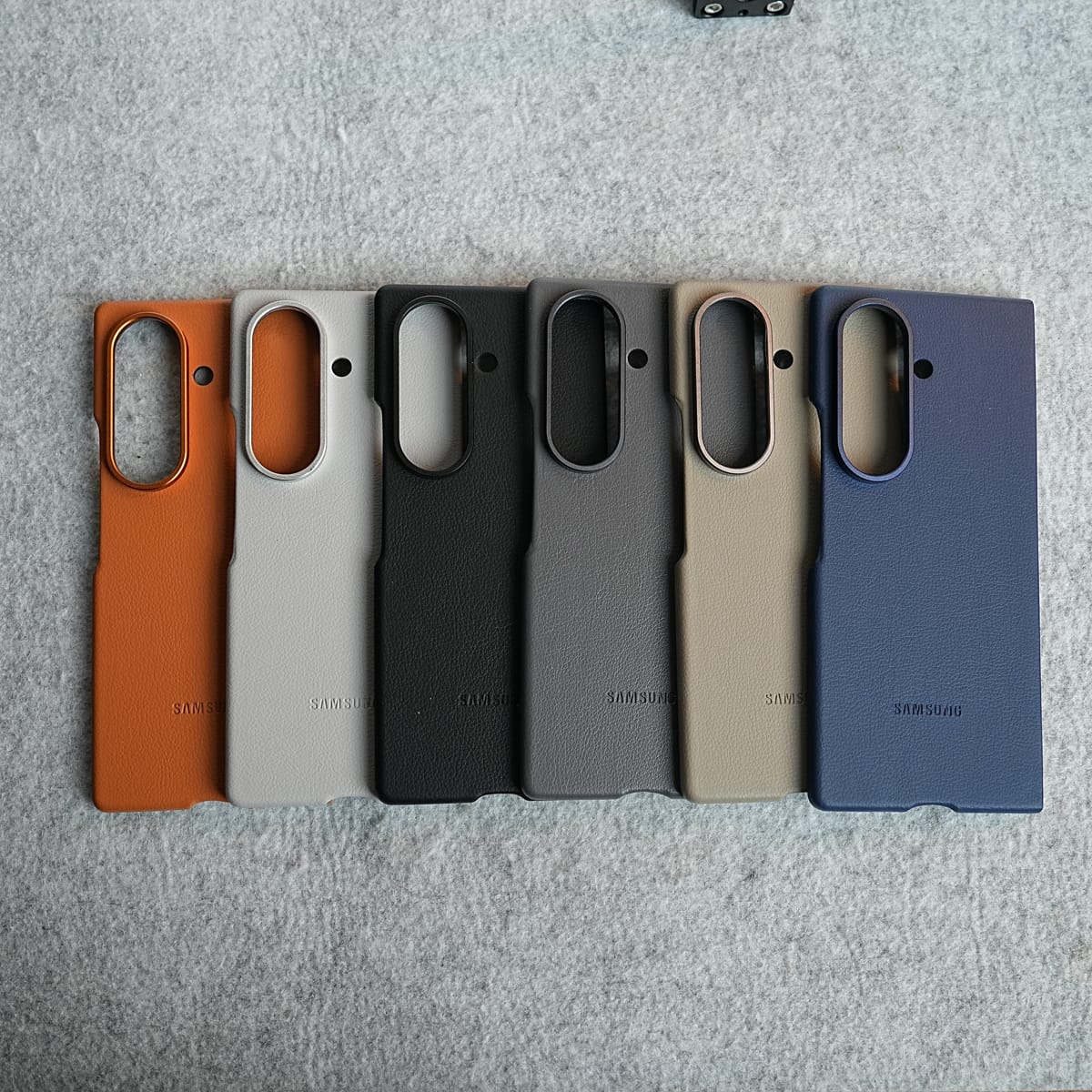 Premium Leather Texture Protective Case For Galaxy Z Fold 8 Ultra | Front Frame & Raised Camera Frame