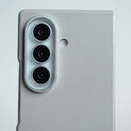 Premium Leather Texture Protective Case For Galaxy Z Fold 8 Ultra | Front Frame & Raised Camera Frame