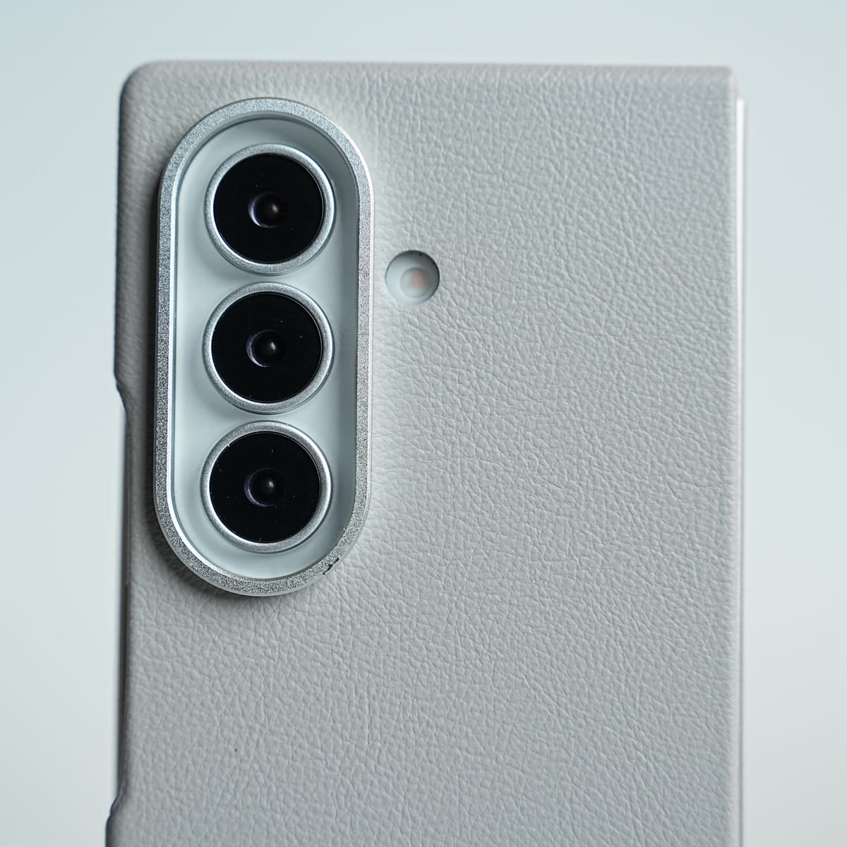 Premium Leather Texture Protective Case For Galaxy Z Fold 8 Ultra | Front Frame & Raised Camera Frame