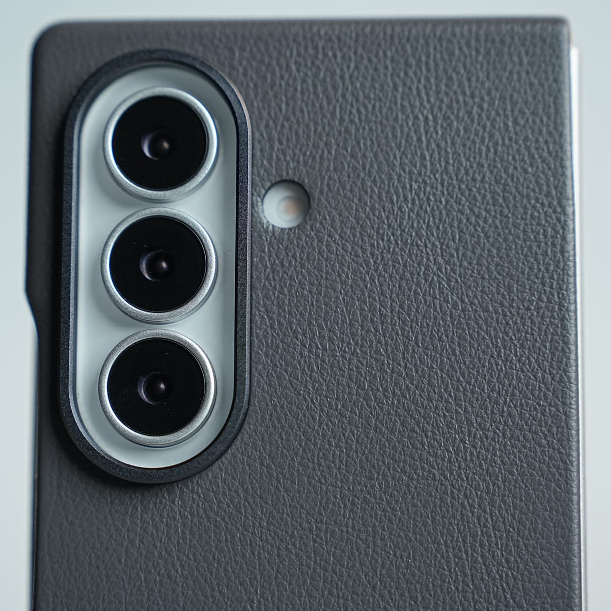 Premium Leather Texture Protective Case For Galaxy Z Fold 8 Ultra | Front Frame & Raised Camera Frame