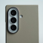 Premium Leather Texture Protective Case For Galaxy Z Fold 8 Ultra | Front Frame & Raised Camera Frame