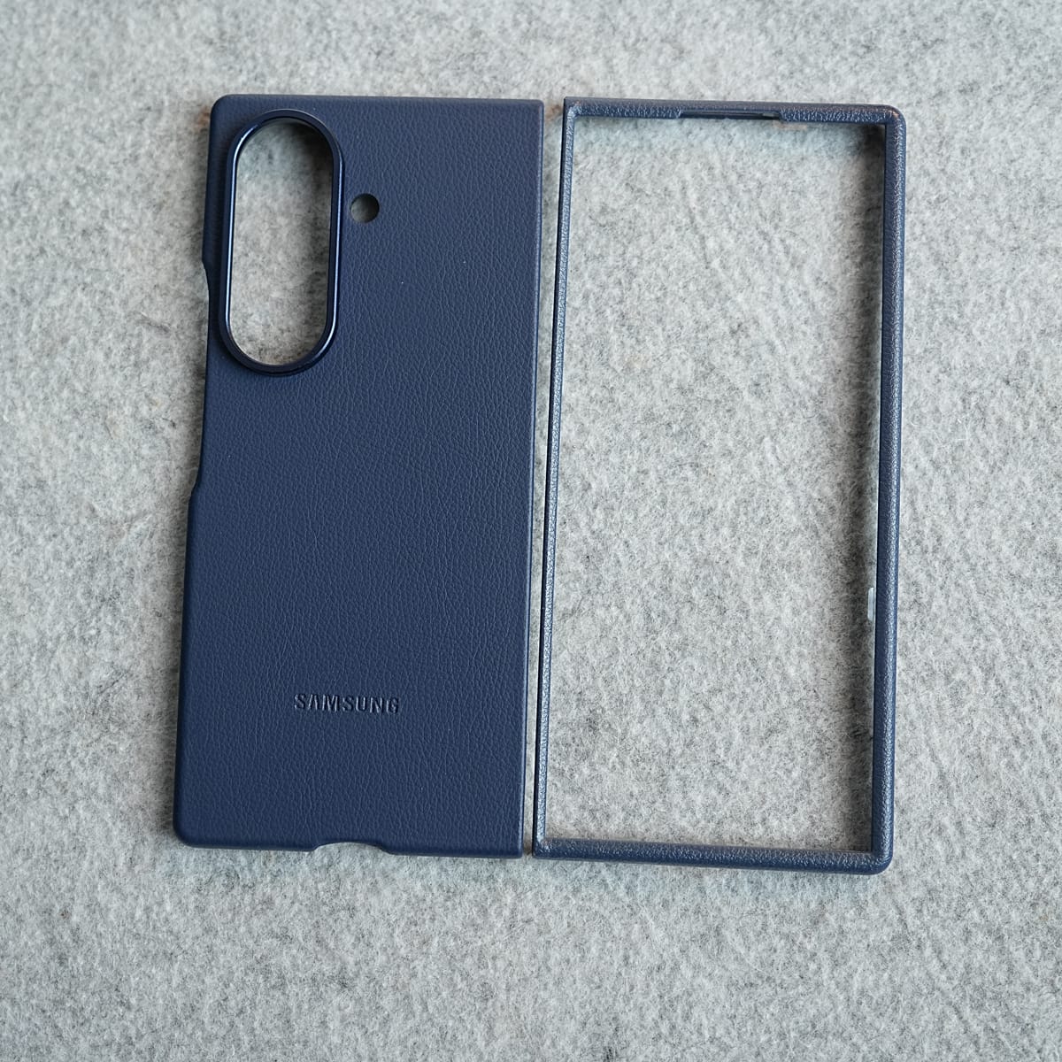 Premium Leather Texture Protective Case For Galaxy Z Fold 8 Ultra | Front Frame & Raised Camera Frame