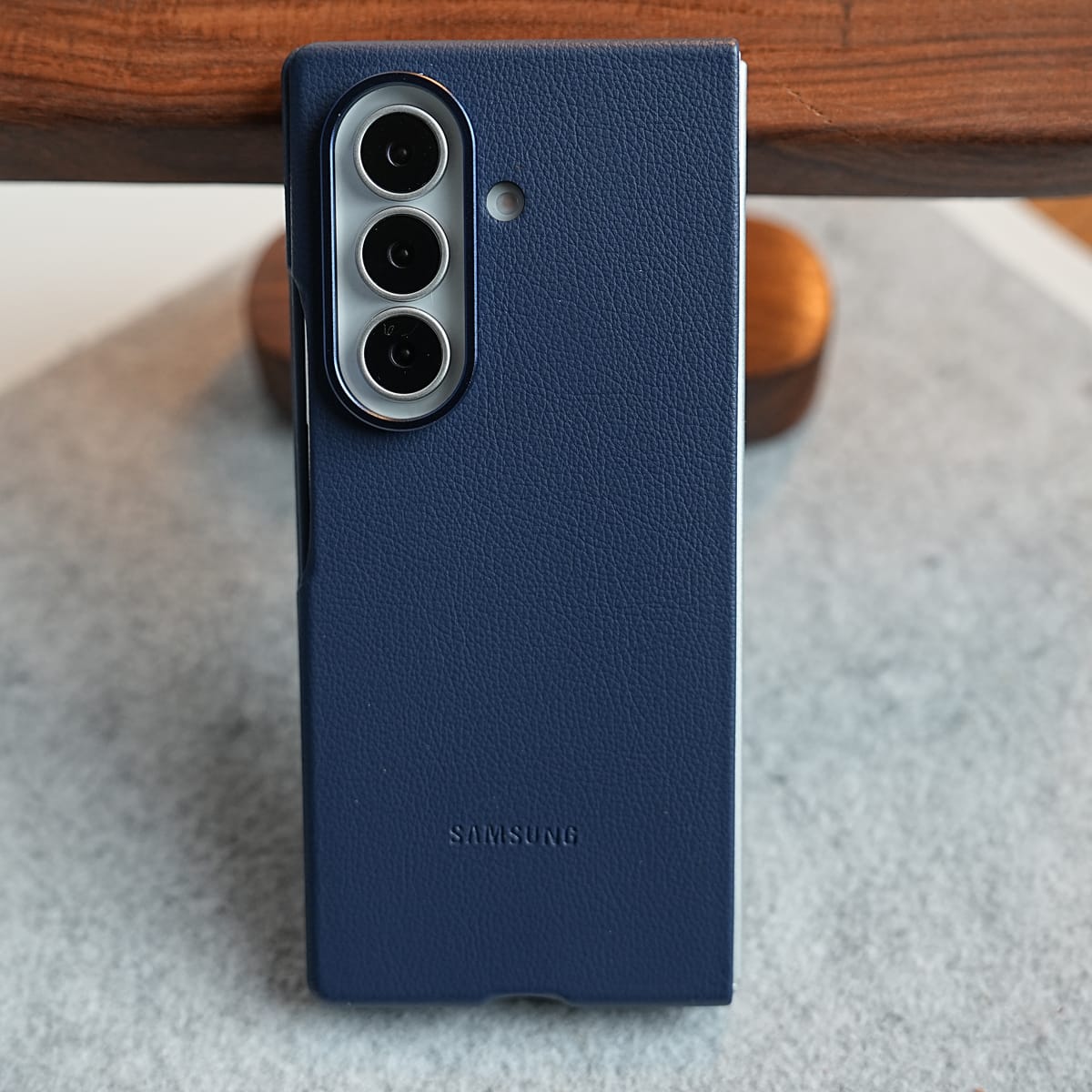Premium Leather Texture Protective Case For Galaxy Z Fold 8 Ultra | Front Frame & Raised Camera Frame