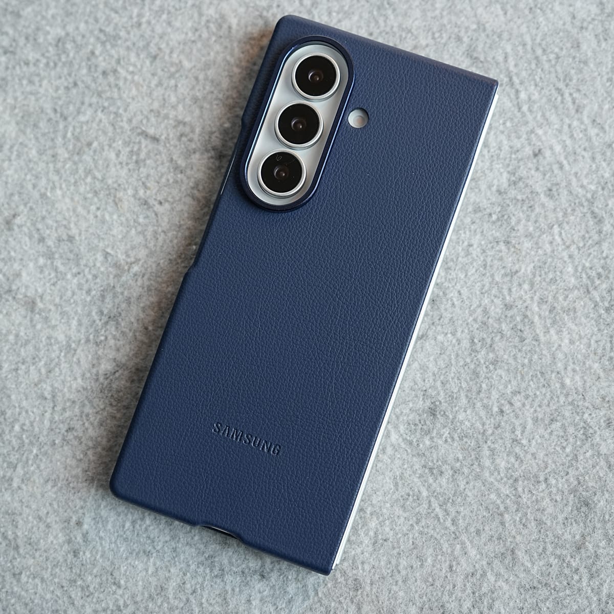 Premium Leather Texture Protective Case For Galaxy Z Fold 8 Ultra | Front Frame & Raised Camera Frame