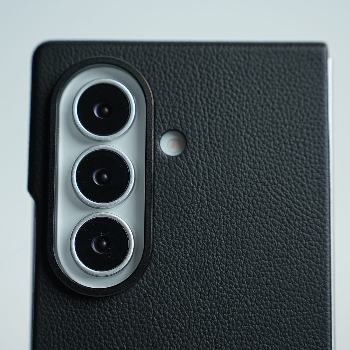 Premium Leather Texture Protective Case For Galaxy Z Fold 8 Ultra | Front Frame & Raised Camera Frame