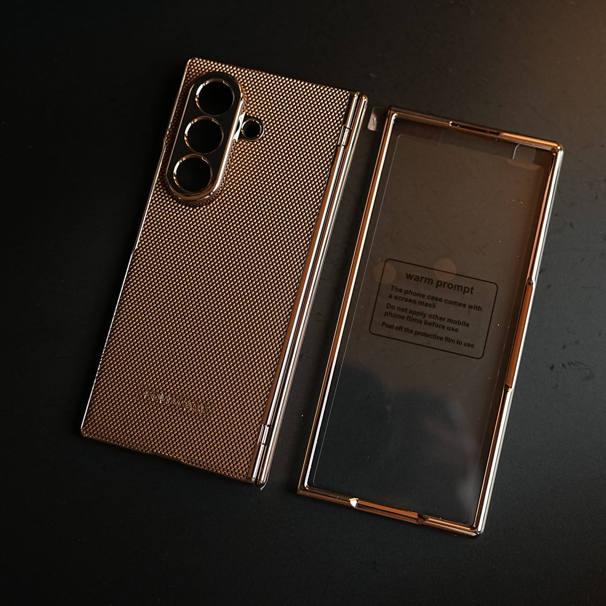 Premium Textured Case for Galaxy Z Fold 8 Ultra | Glass & Hinge Protection