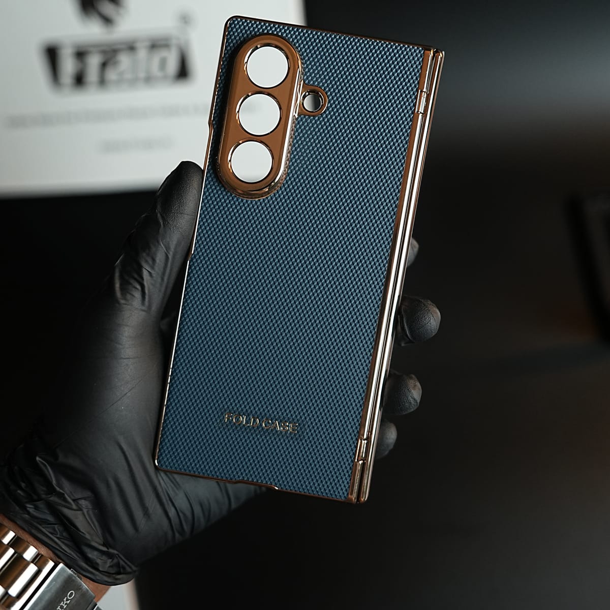 Premium Textured Case for Galaxy Z Fold 8 Ultra | Glass & Hinge Protection