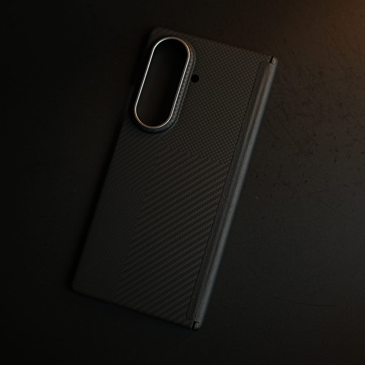 Slim Carbon Fiber Texture Case for Samsung Galaxy Z Fold 8 Ultra | Magsafe Compatible