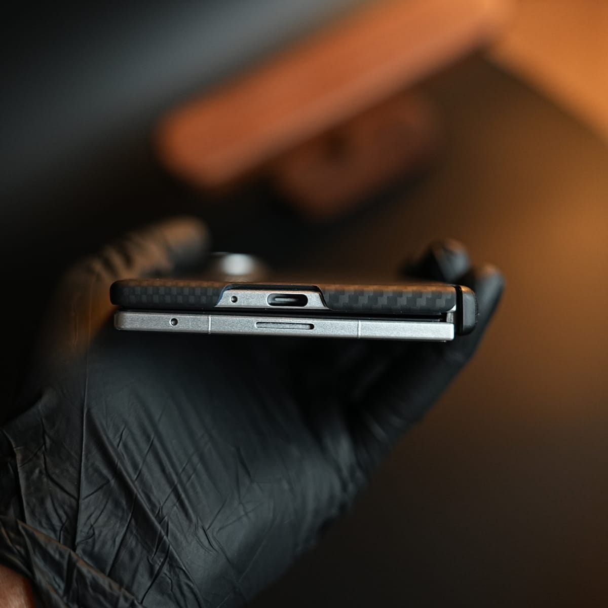 Slim Carbon Fiber Texture Case for Samsung Galaxy Z Fold 8 Ultra | Magsafe Compatible