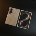 Stitched Leather Texture Case for Samsung Galaxy Z Fold 8 | Front Frame & Camera Protection