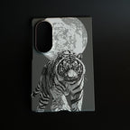 Tiger Printed Hard PC Cover for Samsung Galaxy Z Fold 8 with MagSafe | Shockproof Slim Protection