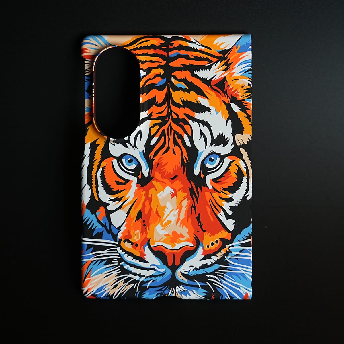 Tiger Printed Hard PC Cover for Samsung Galaxy Z Fold 8 with MagSafe | Shockproof Slim Protection
