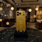 Protective Apple iPhone Back Cover - Imperial Gold – Signature Edition iPhone Case - Style 4