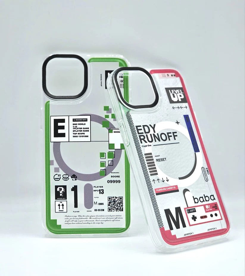 iPhone HD Label Print Magsafe Case