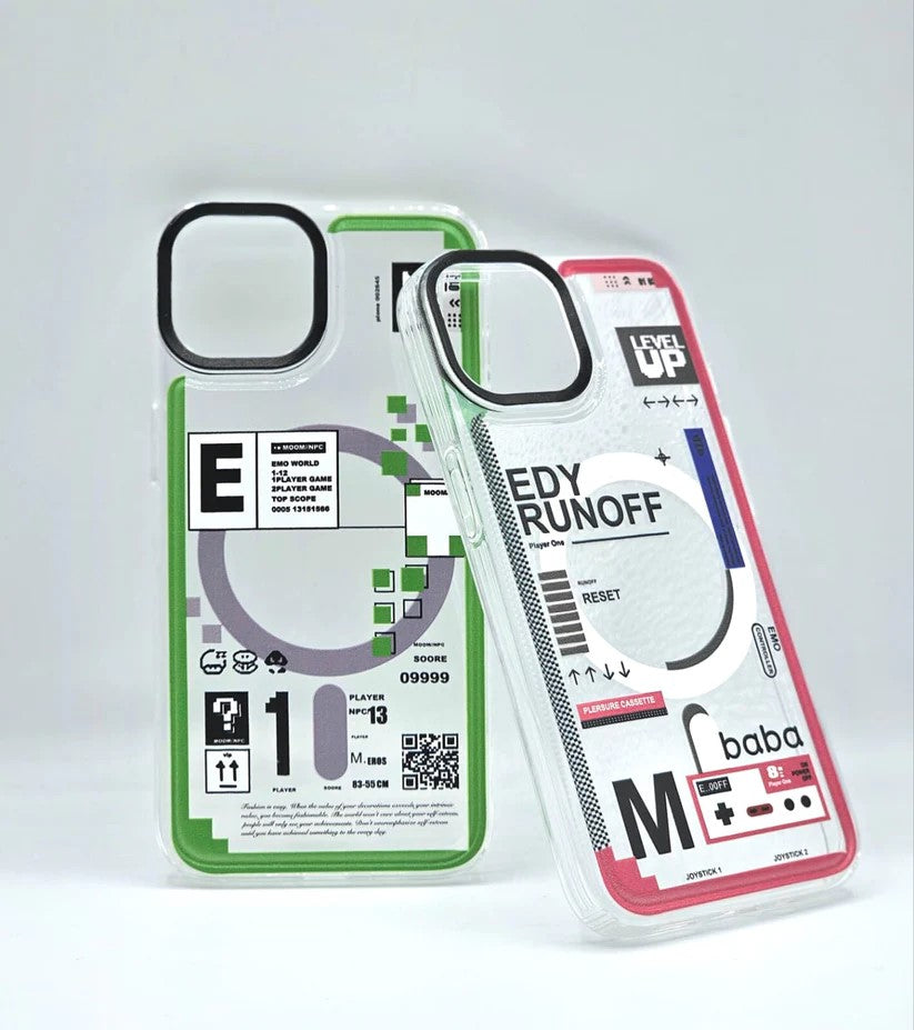 iPhone HD Label Print Magsafe Case