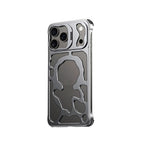 Protective Apple iPhone Back Cover - Luxury Auspicious Cloud Series Design Metal Case For iPhone - Style 19